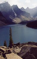 Moren Lake, park Banf, Kanada