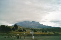 Sopka Ixtacc�huatl, foceno z Cort�zova sedla | Mexiko