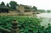 Budovy na b�ehu jezera, Letn� pal�c c�sa�ovny Cixi, Peking, ��na