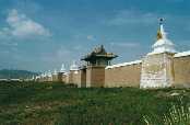 Hradby Karakoramu, Mongolsko