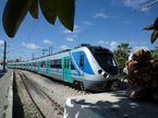 Vlak, kter� spojuje tunisk� m�sta zde naz�vaj� Metro