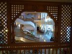 Pr�hled ozdobnou z�st�nou v hotelu Mahdia Palace
