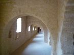 Chodba uvnit� Ribatu, Monastir, Tunis